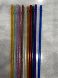 11 inch Glitter Straws