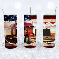 American Trucker Tumbler