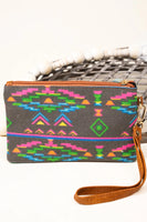 Multi Pattern Zip Pouch