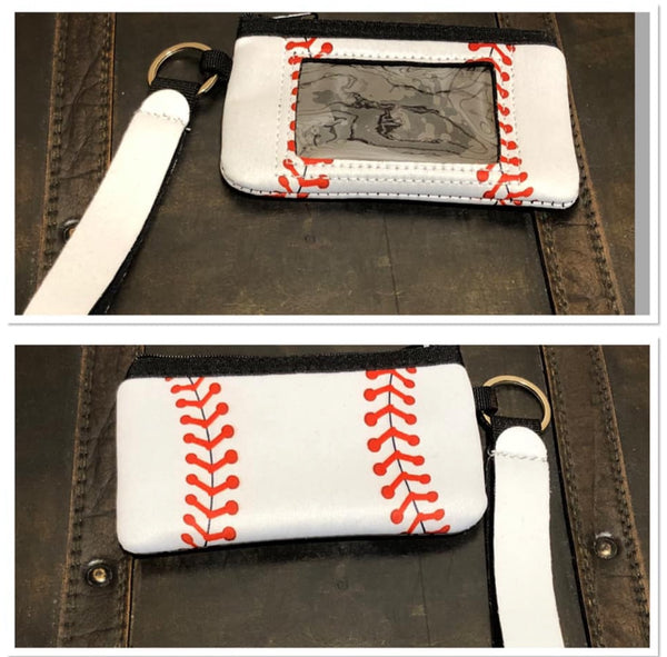 Baseball Wristlet